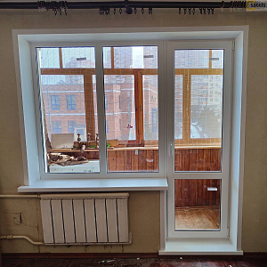 окна WHS by veka jd балконном блоке
